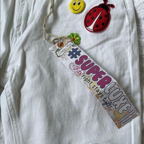 INDIGO REIN Patch Skinny Ankle White Jean.Size 11 - Picture 8 of 16